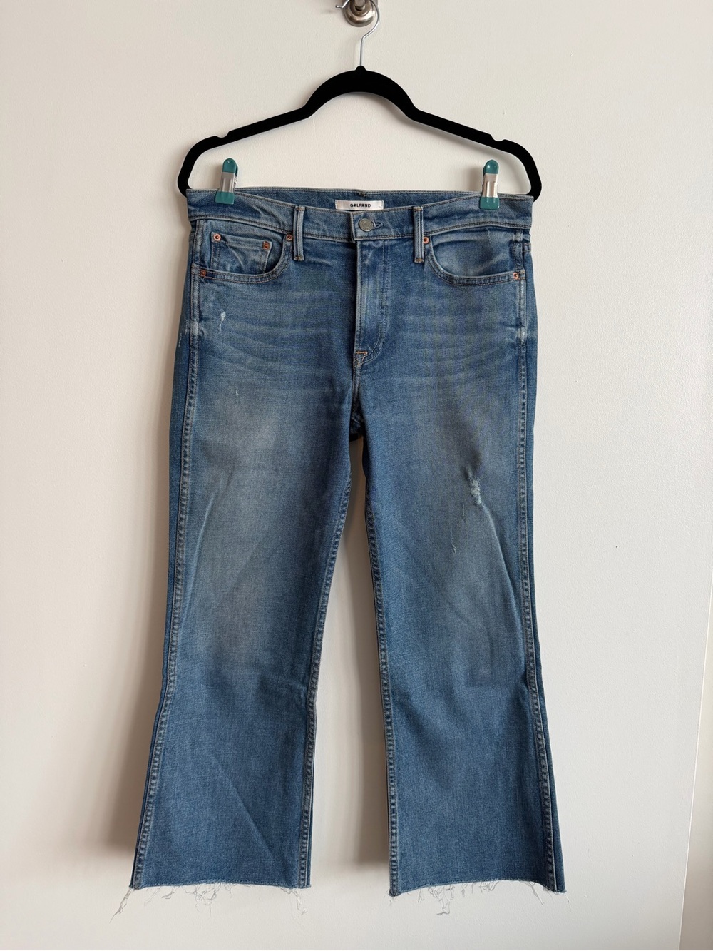 GRLFRND Blue Women's Bootcut Jeans